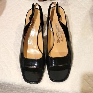 Salvatore Ferragamo Women's low heel sandals, 7 1/2